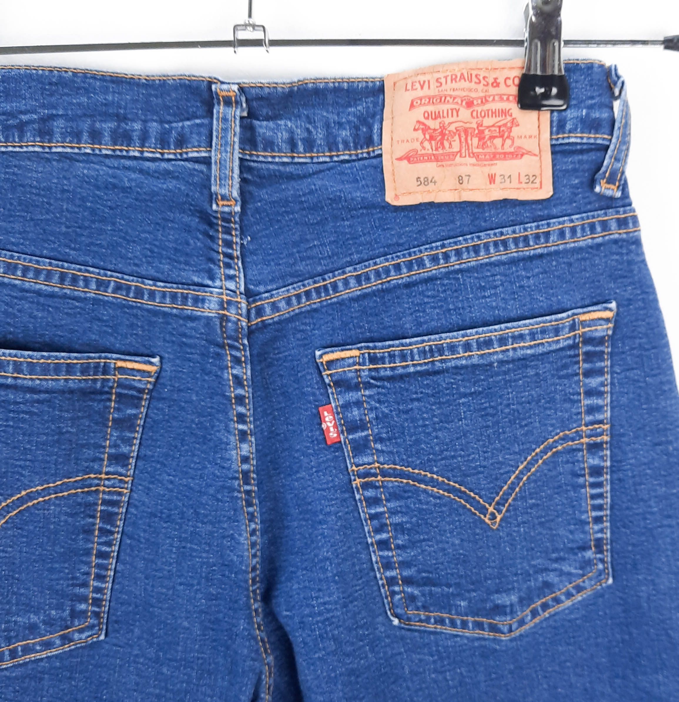 Levi's 584 87 Talla ESPAÑA 38 W31 de Segunda Mano
