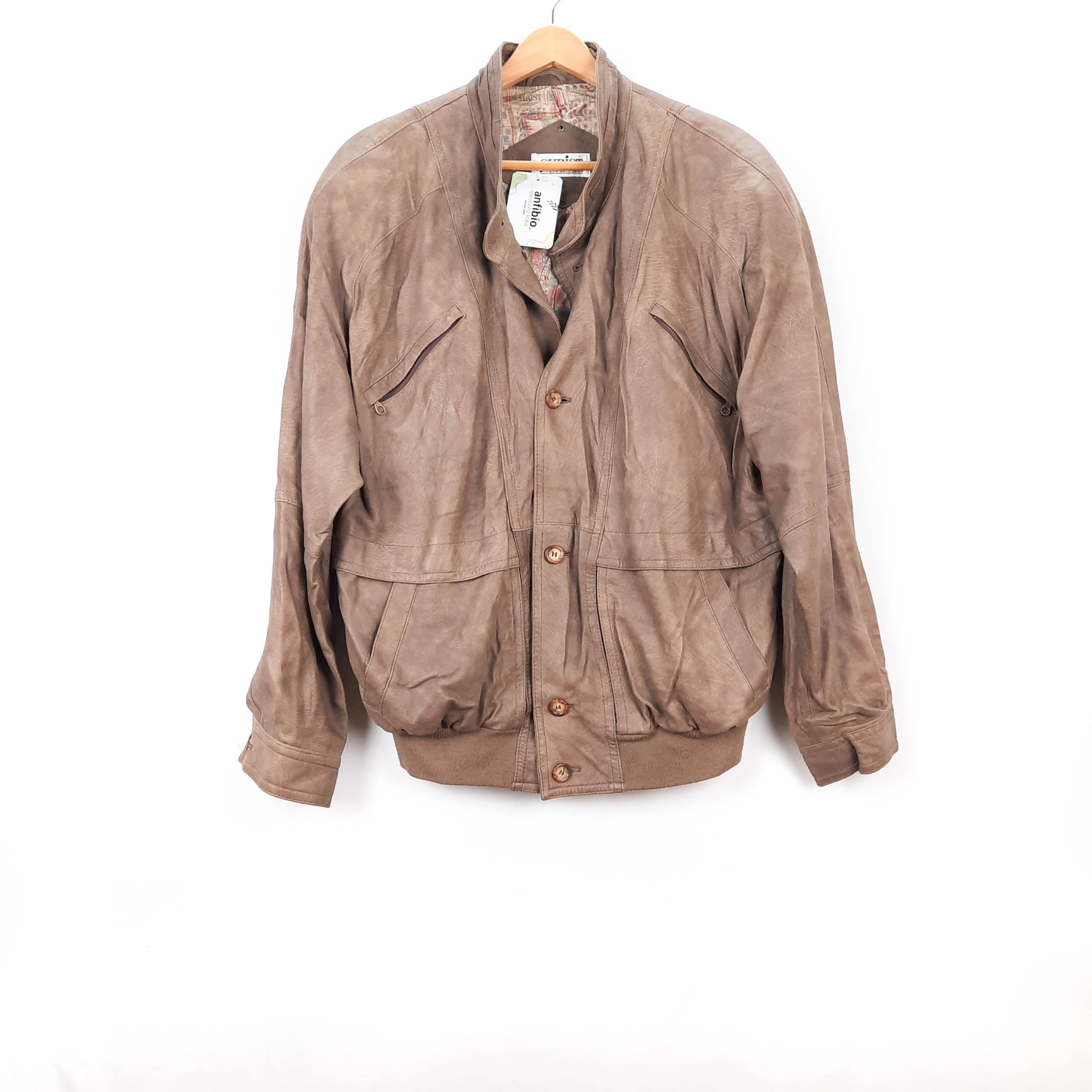 Cazadora 100% piel Christ Talla 52