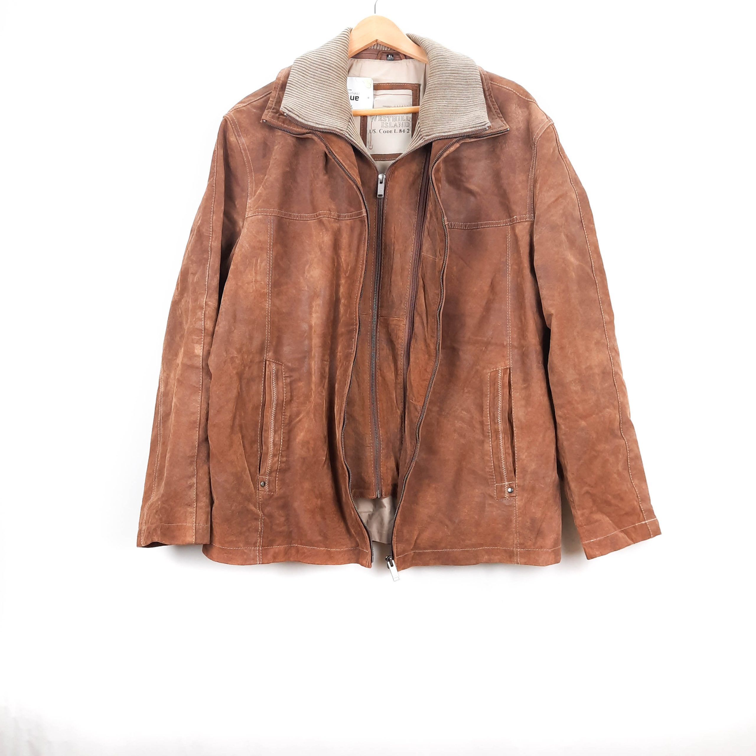 Cazadora 100% piel Westhill Island Talla XL