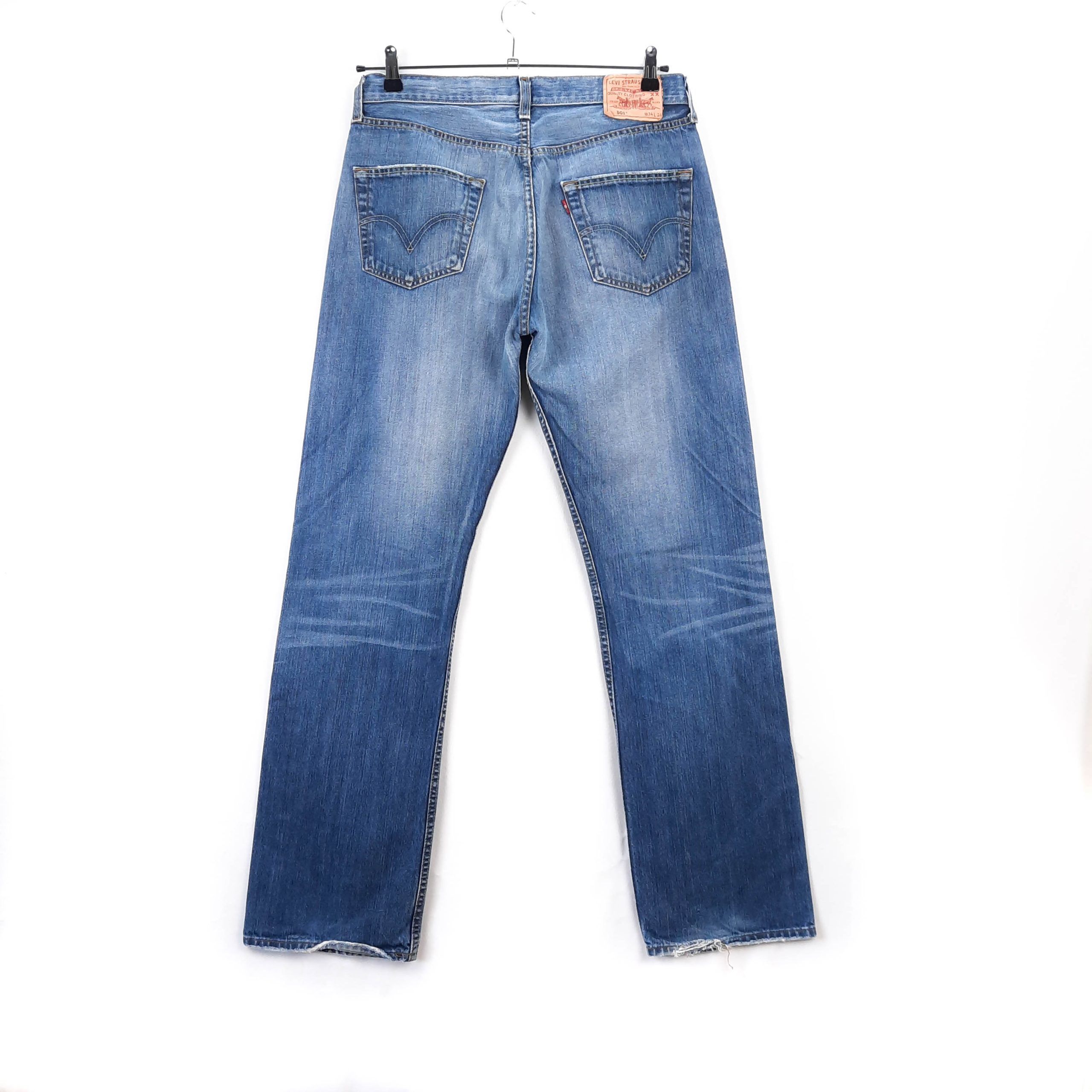Levi's 501 Talla ESPAÑA 42-44 W34 de Segunda Mano