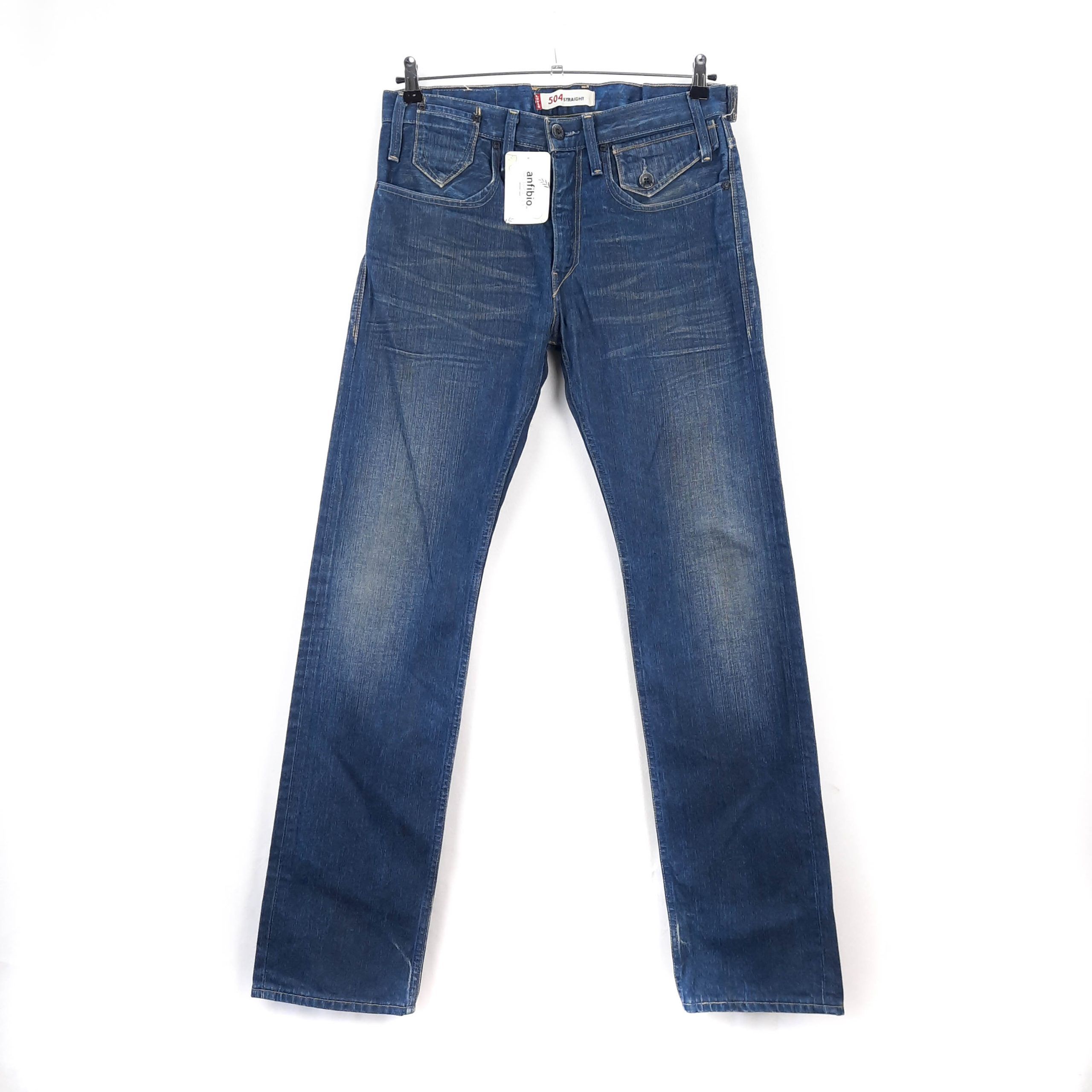 Levi's 504 Straight Talla ESPAÑA 44 W33 de Segunda Mano