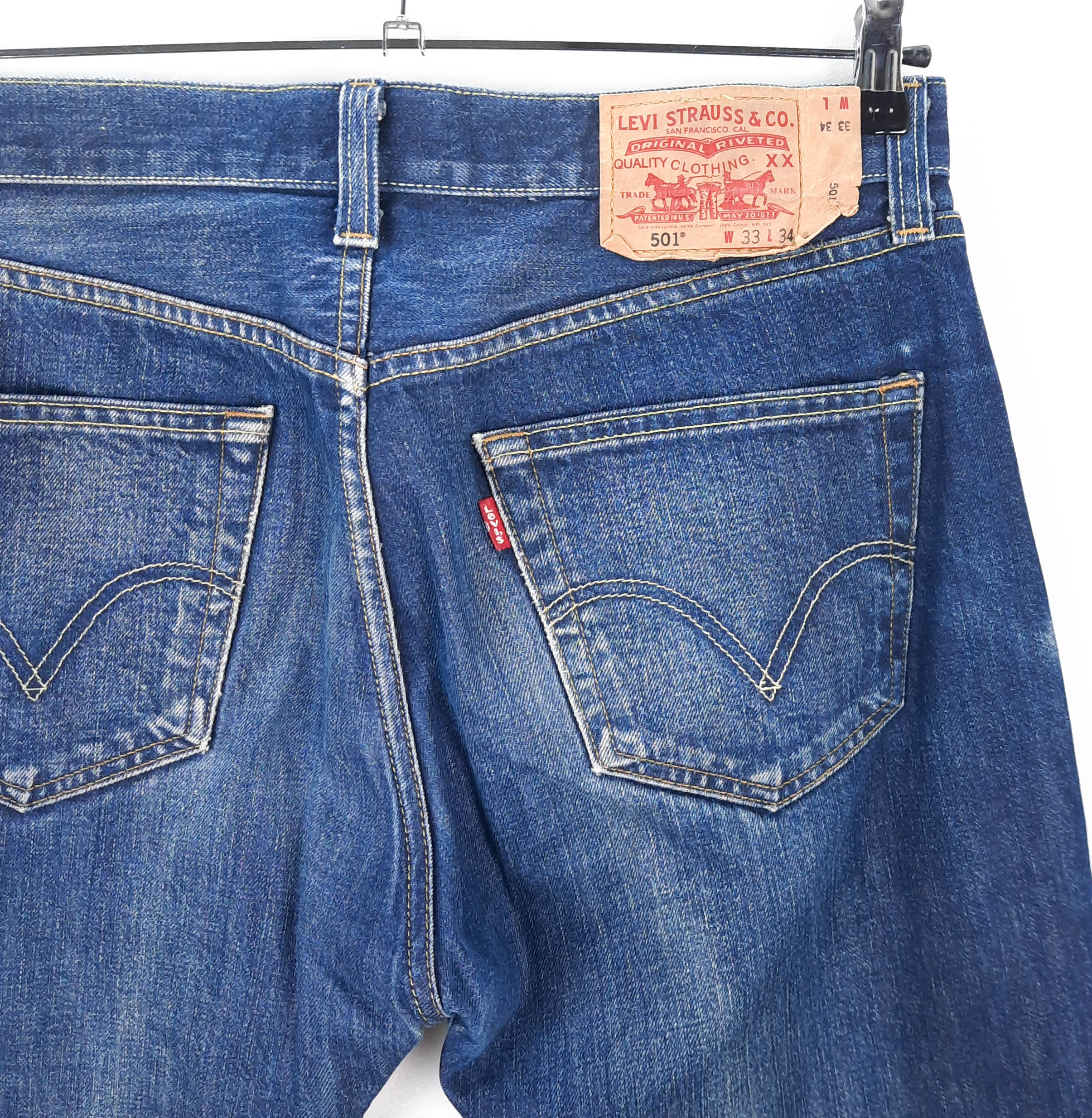 Levi's 501 Talla ESPAÑA 44 W33 de Segunda Mano