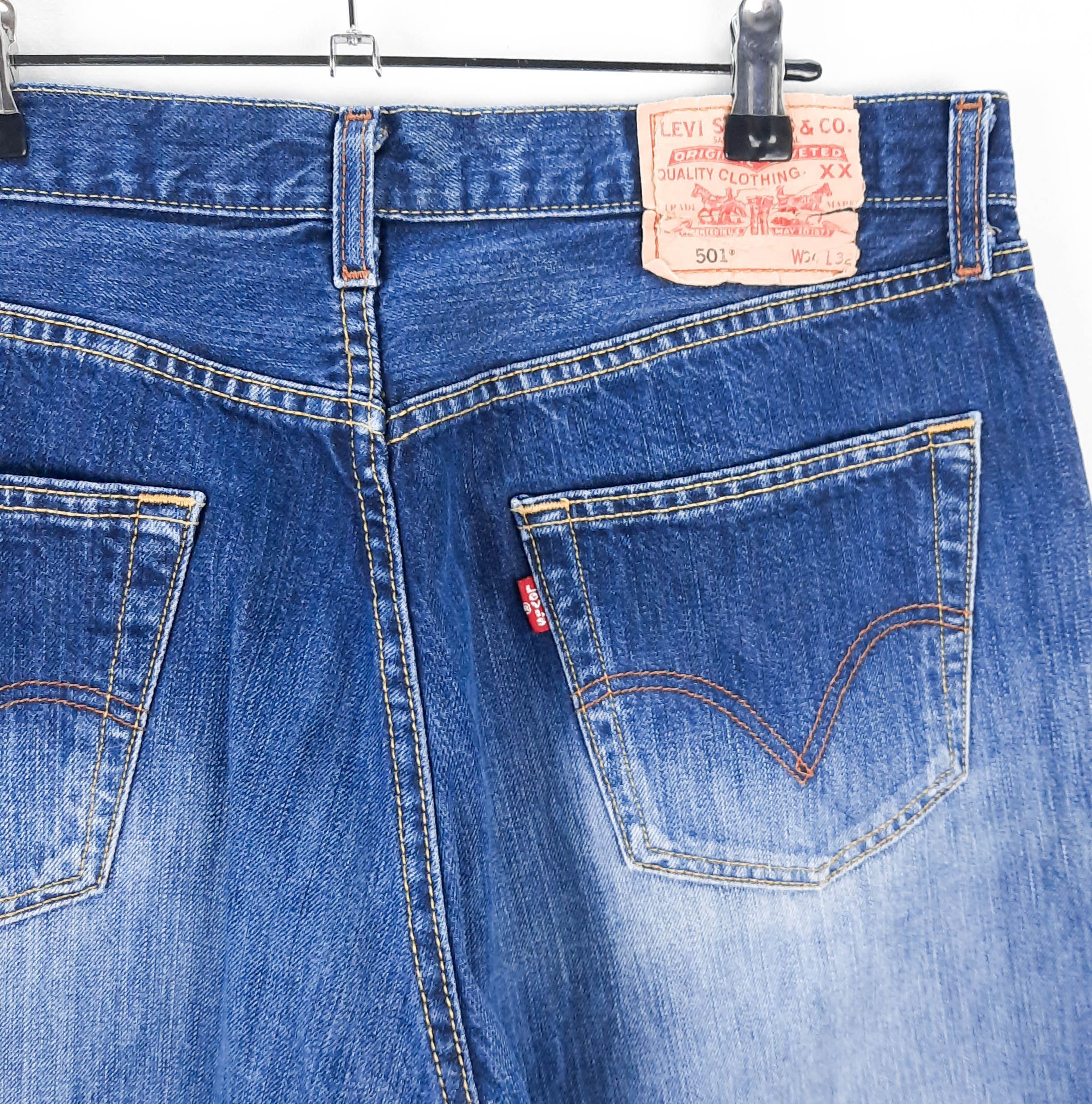 Levi's 501 Talla ESPAÑA 42-44 W34 de Segunda Mano