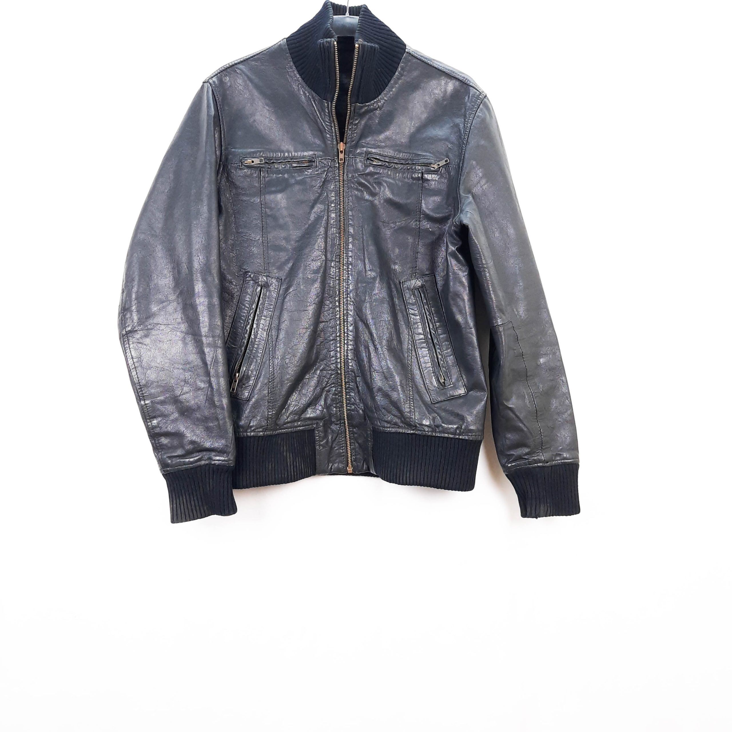 Cazadora 100% piel Jack & Jones Talla L