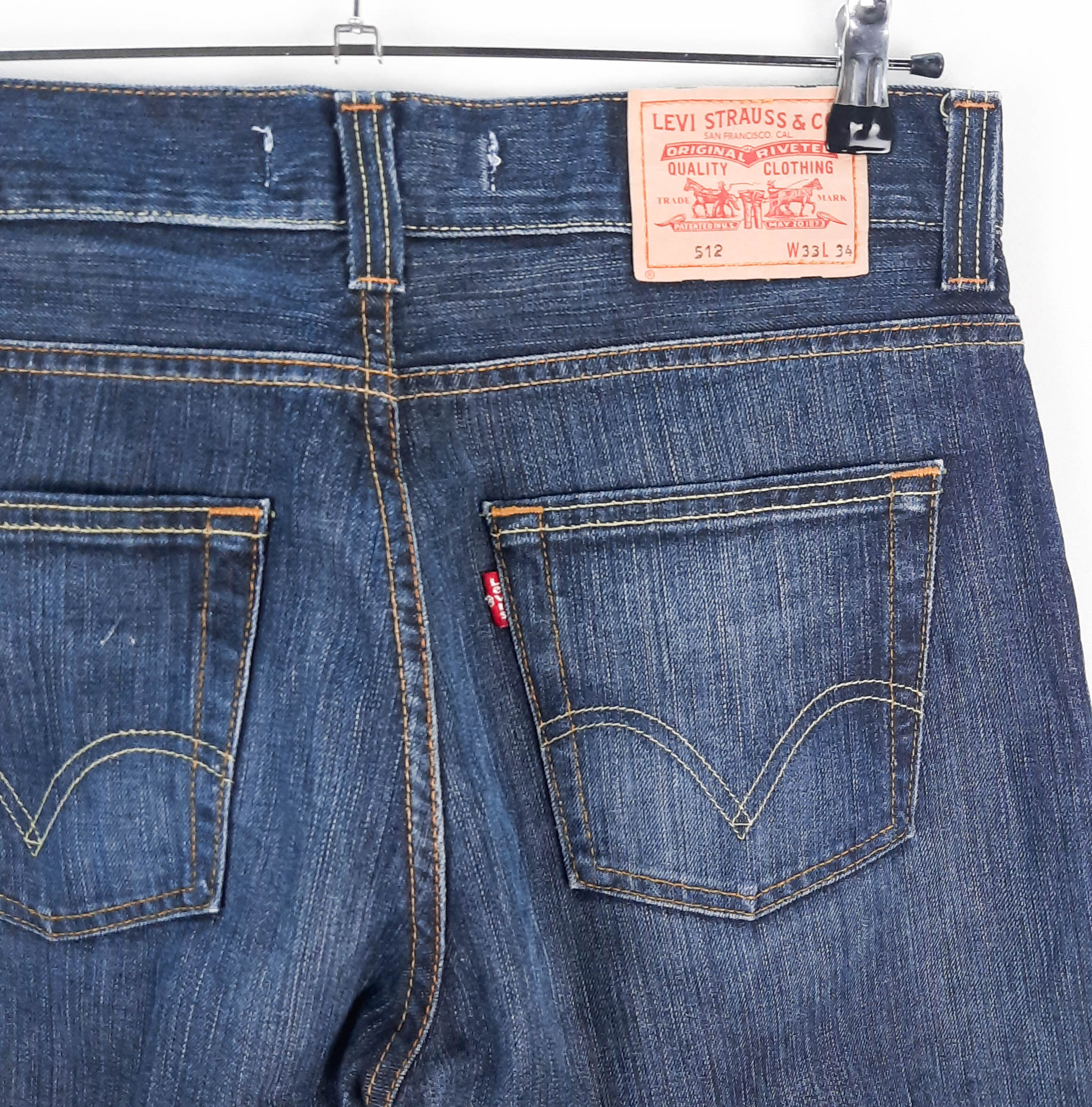 Levi's 512 Bootcut Talla ESPAÑA 42-44 W33 de Segunda Mano