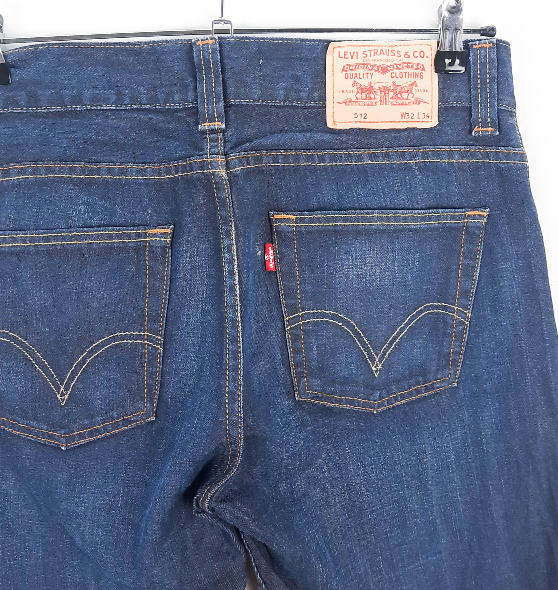 Levi's 512 Bootcut Talla ESPAÑA 42 W32 de Segunda Mano