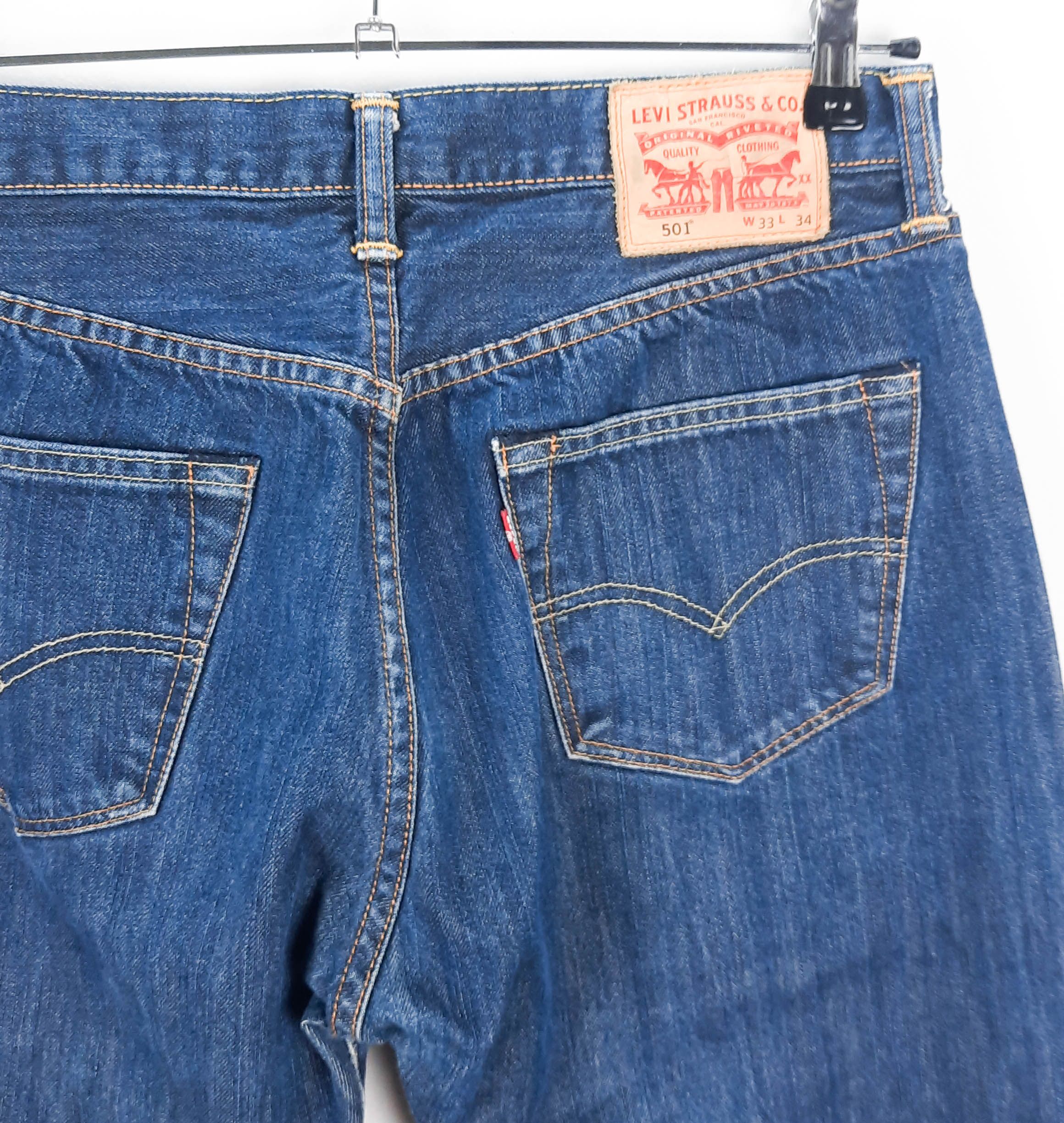 Levi's 501 Talla ESPAÑA 40-42 W33 de Segunda Mano