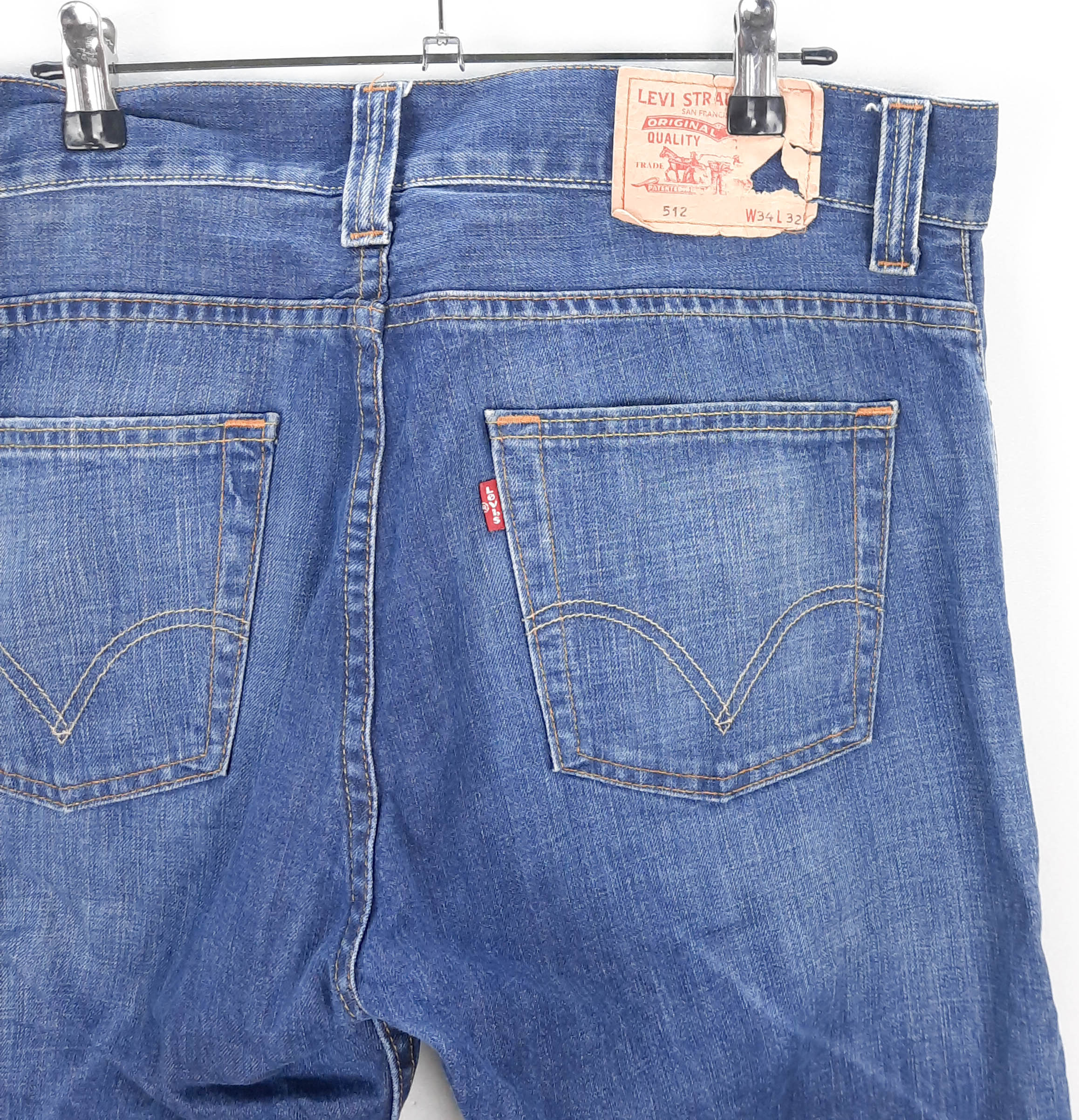 Levi's 512 Talla ESPAÑA 48 W34 de Segunda Mano