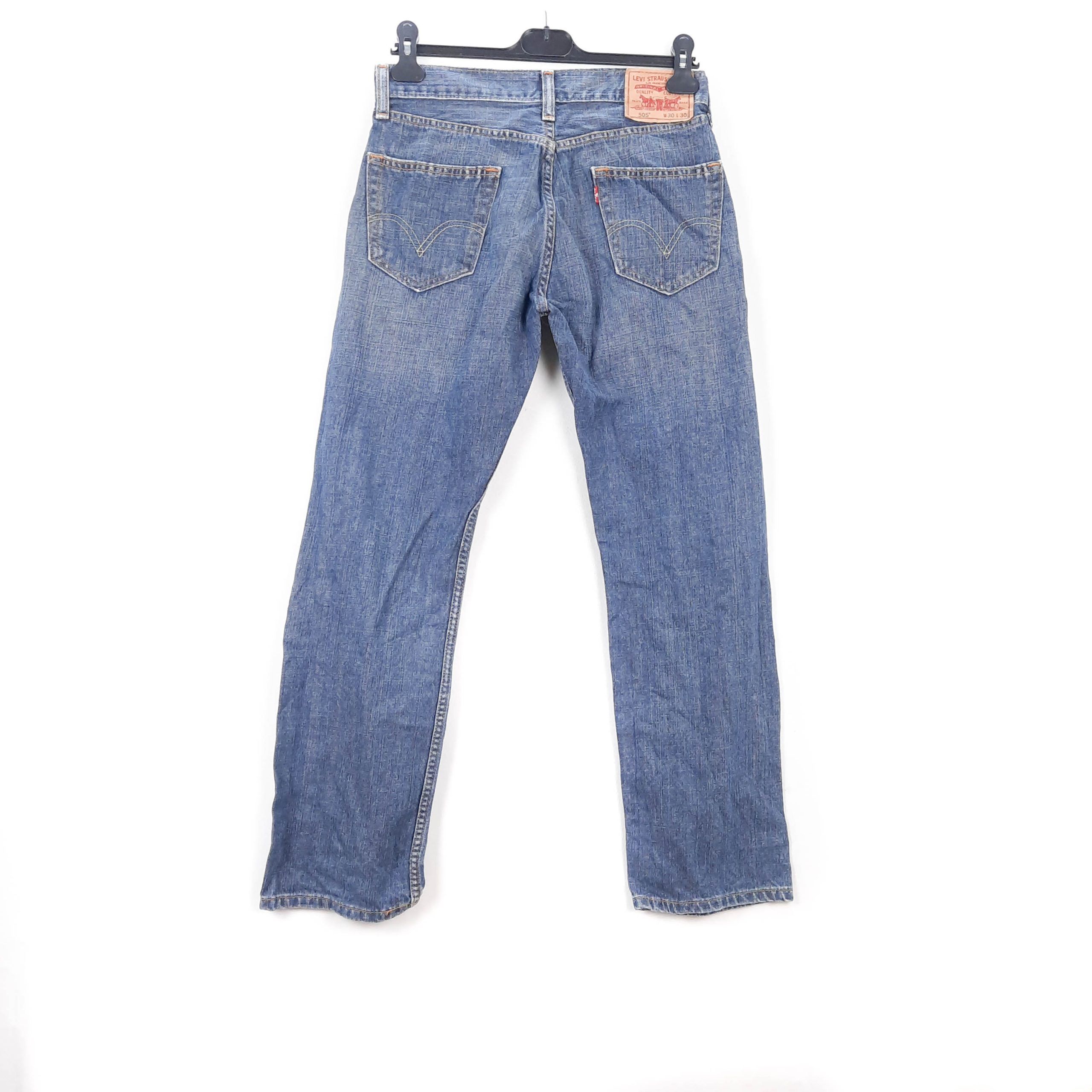 Levi's 505 Straight Fit Talla ESPAÑA 38-40 W30 de Segunda Mano