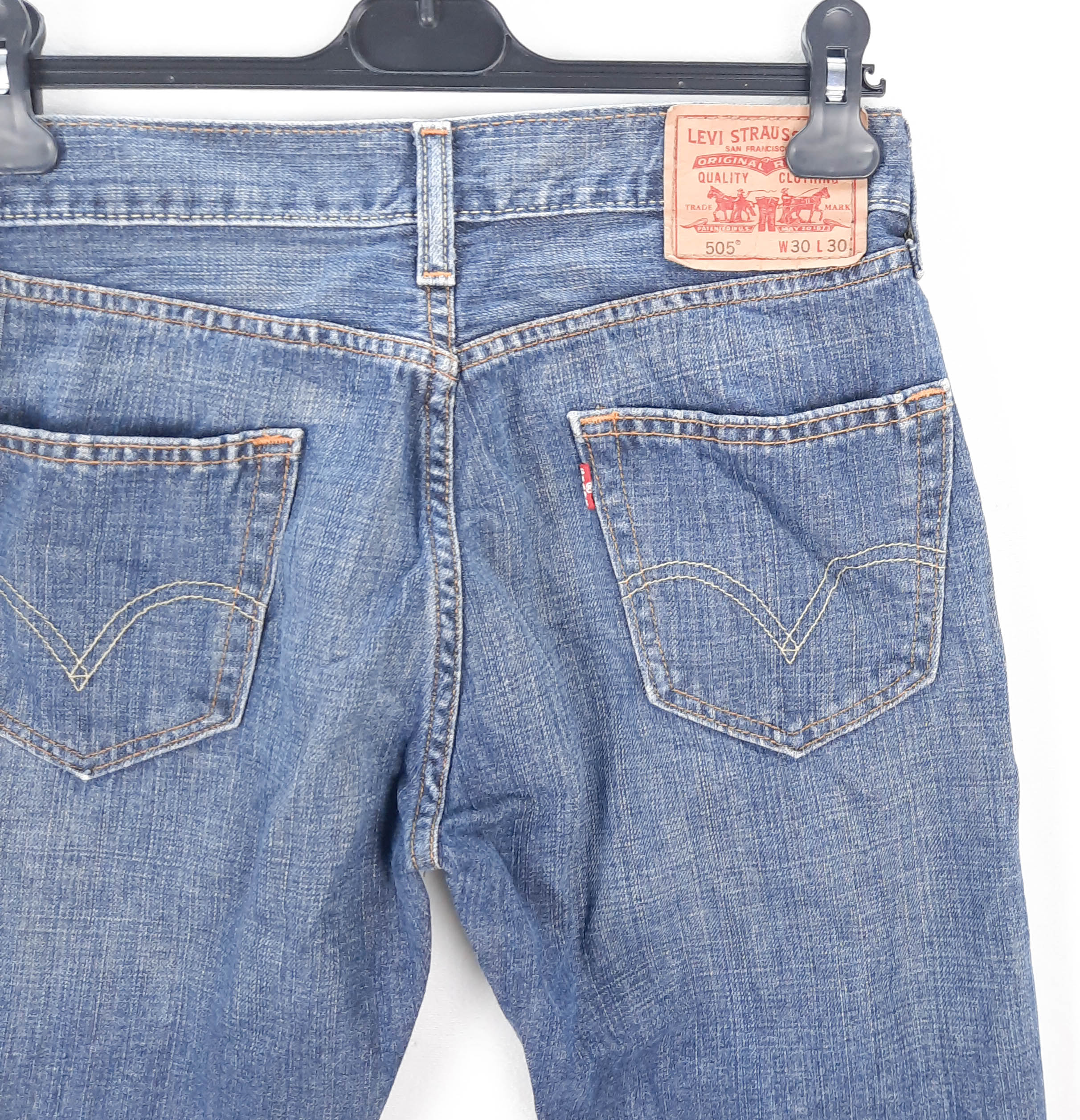 Levi's 505 Straight Fit Talla ESPAÑA 38-40 W30 de Segunda Mano