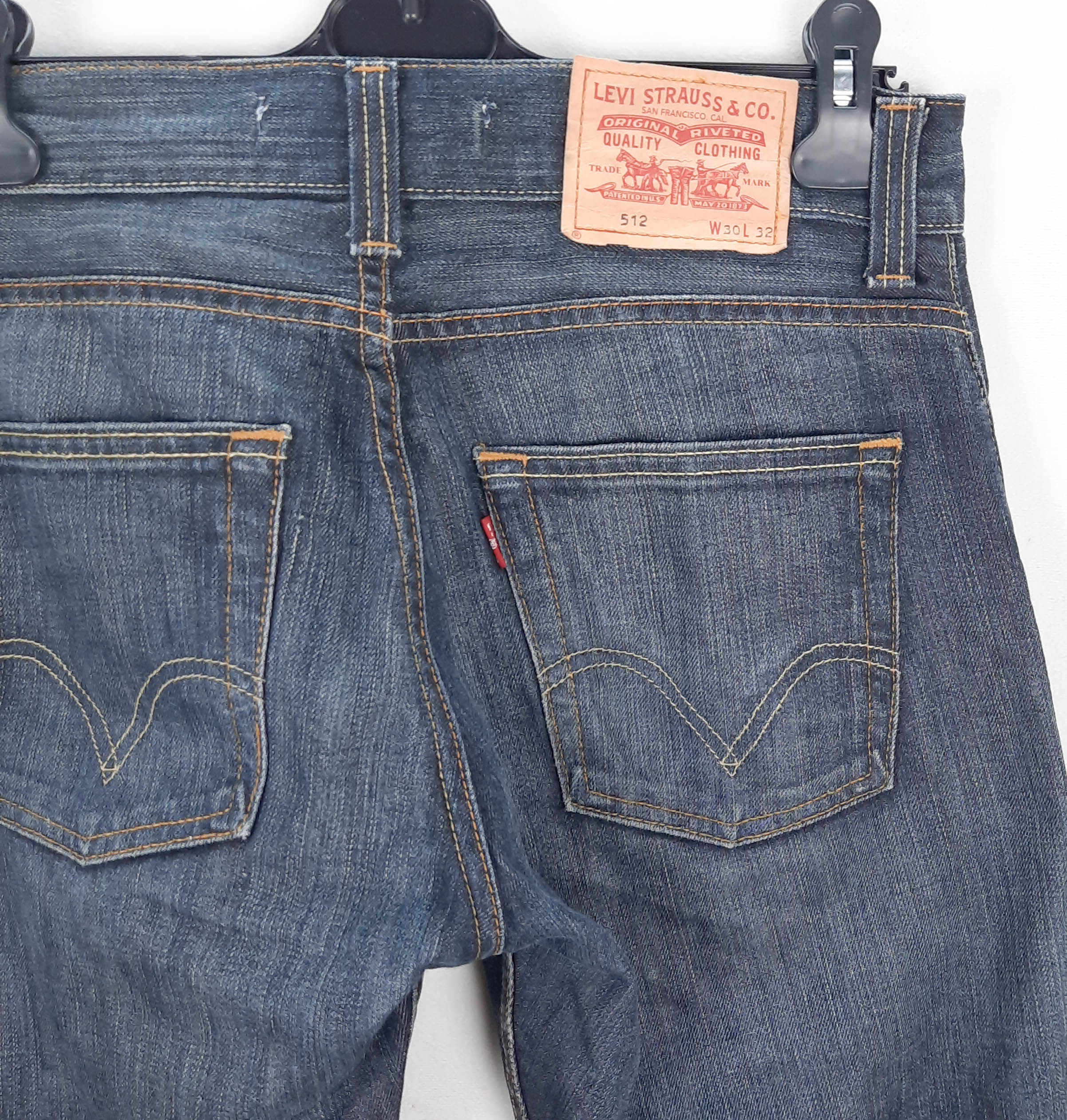 Levi's 512 Bootcut Talla ESPAÑA 42 W30 de Segunda Mano