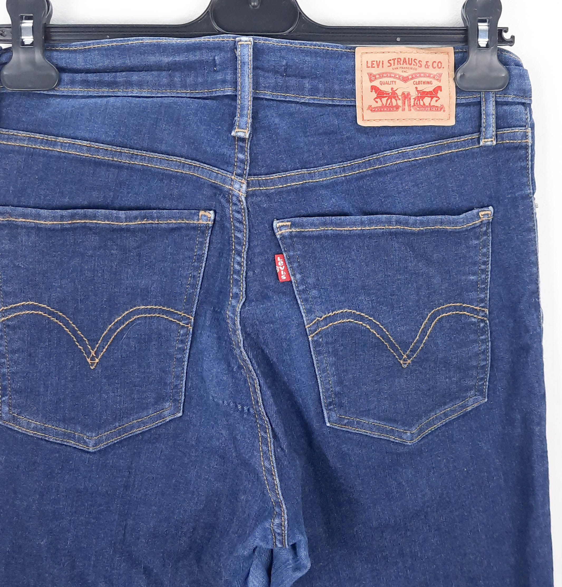 Levi's Mile High Super Skinny Talla ESPAÑA 36-38 W29 de Segunda Mano