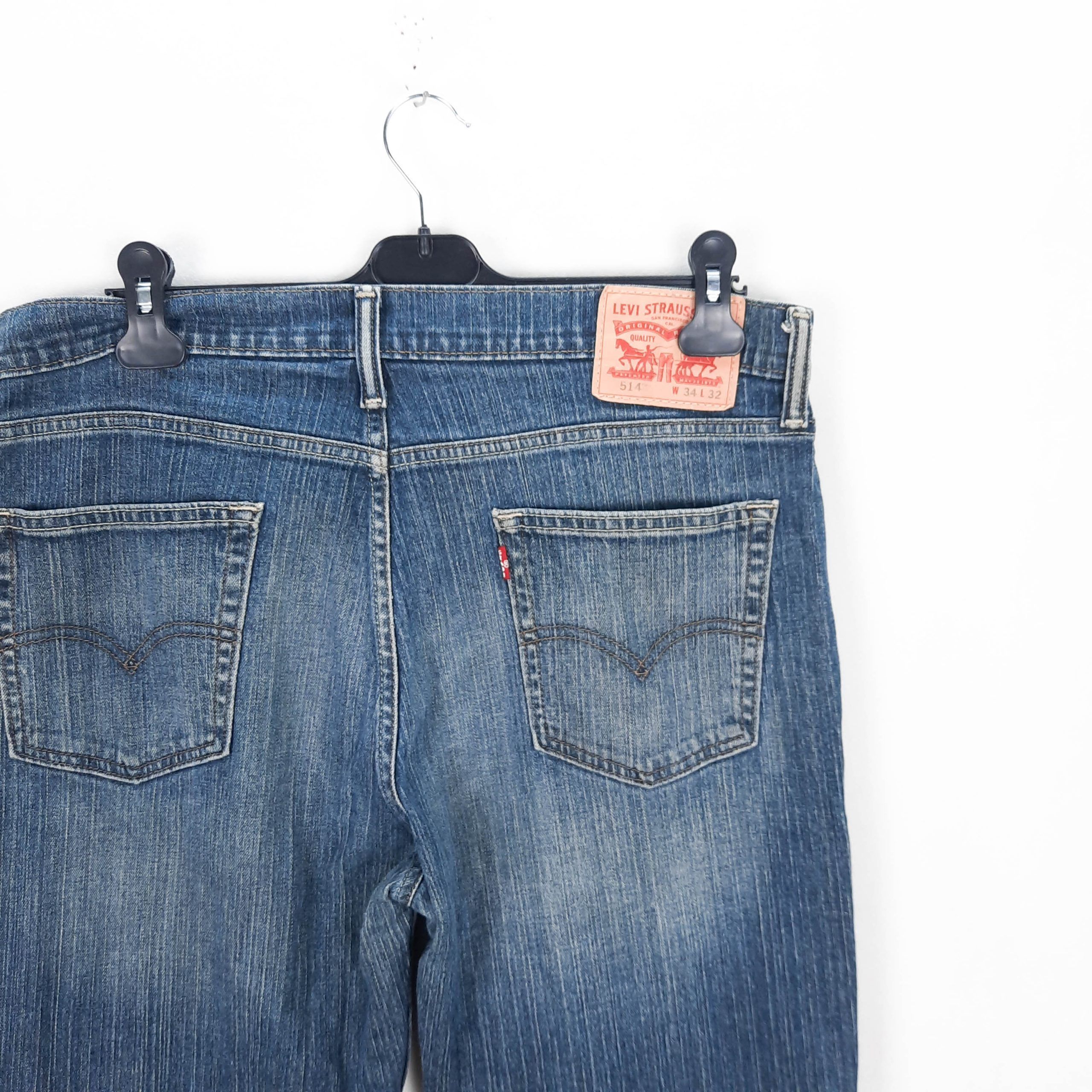 Levi's 514 Talla ESPAÑA 46-48 W34 de Segunda Mano