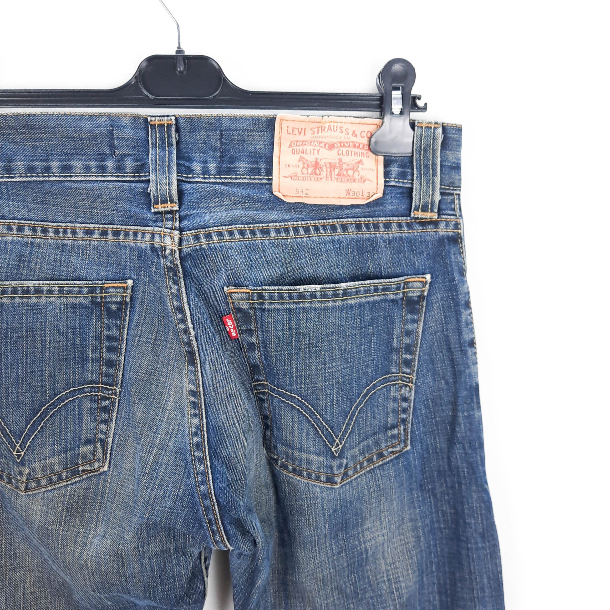Levi's 512 Bootcut Talla ESPAÑA 40 W30 de Segunda Mano