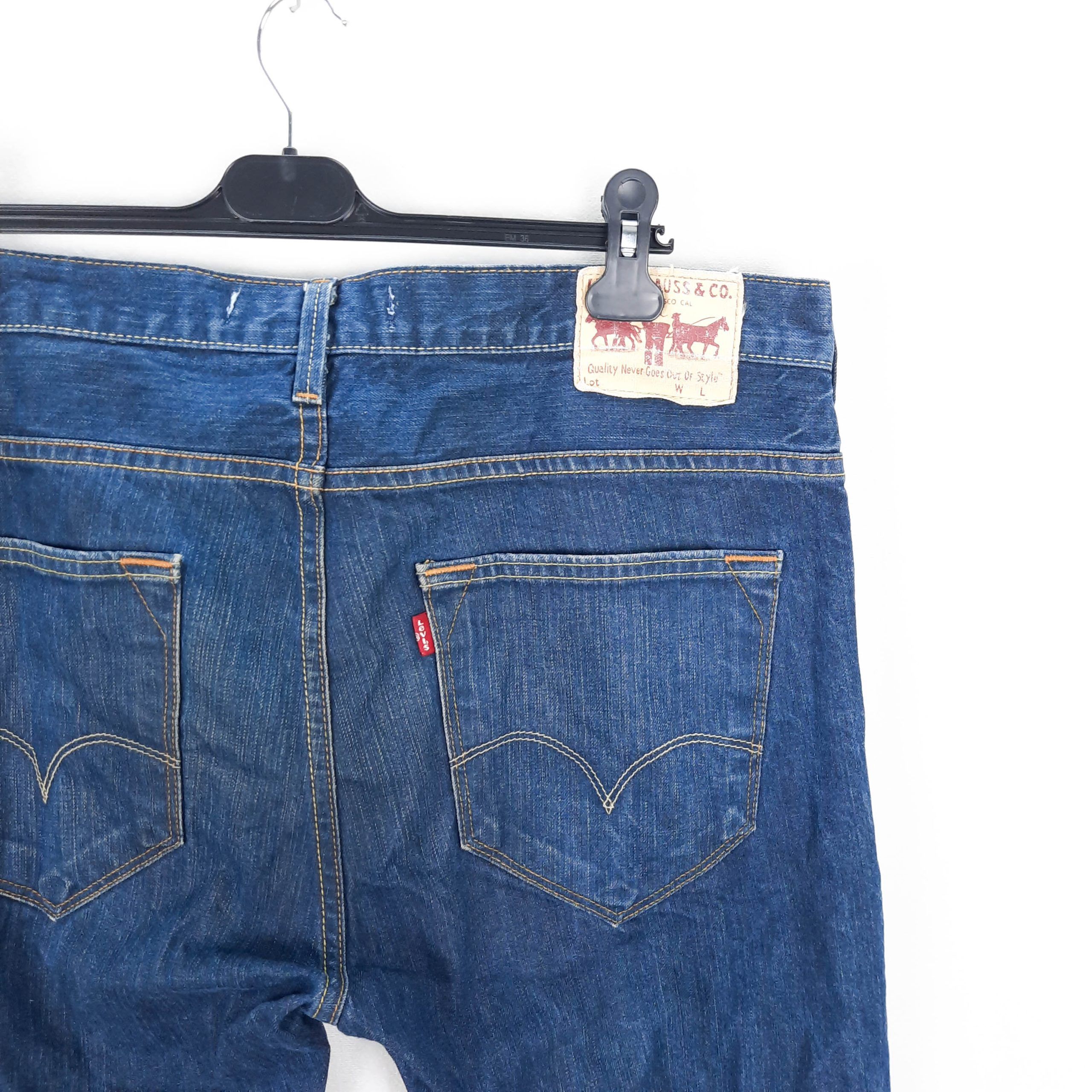 Levi's 504 Straight Talla ESPAÑA 48 W36 de Segunda Mano