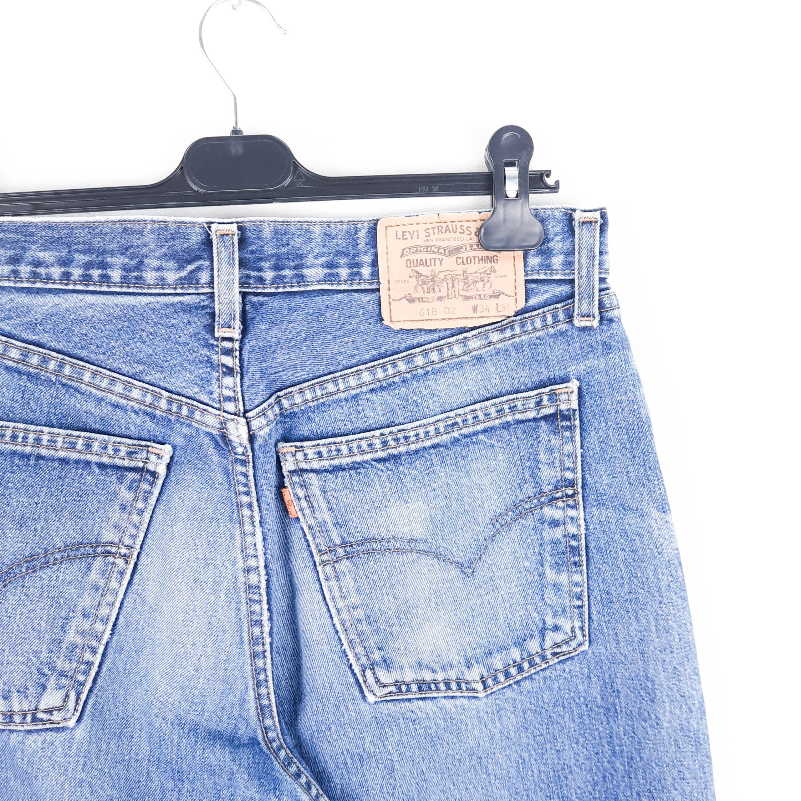 Levi's 618 02 Orange Tab Talla ESPAÑA 44 W34 de Segunda Mano
