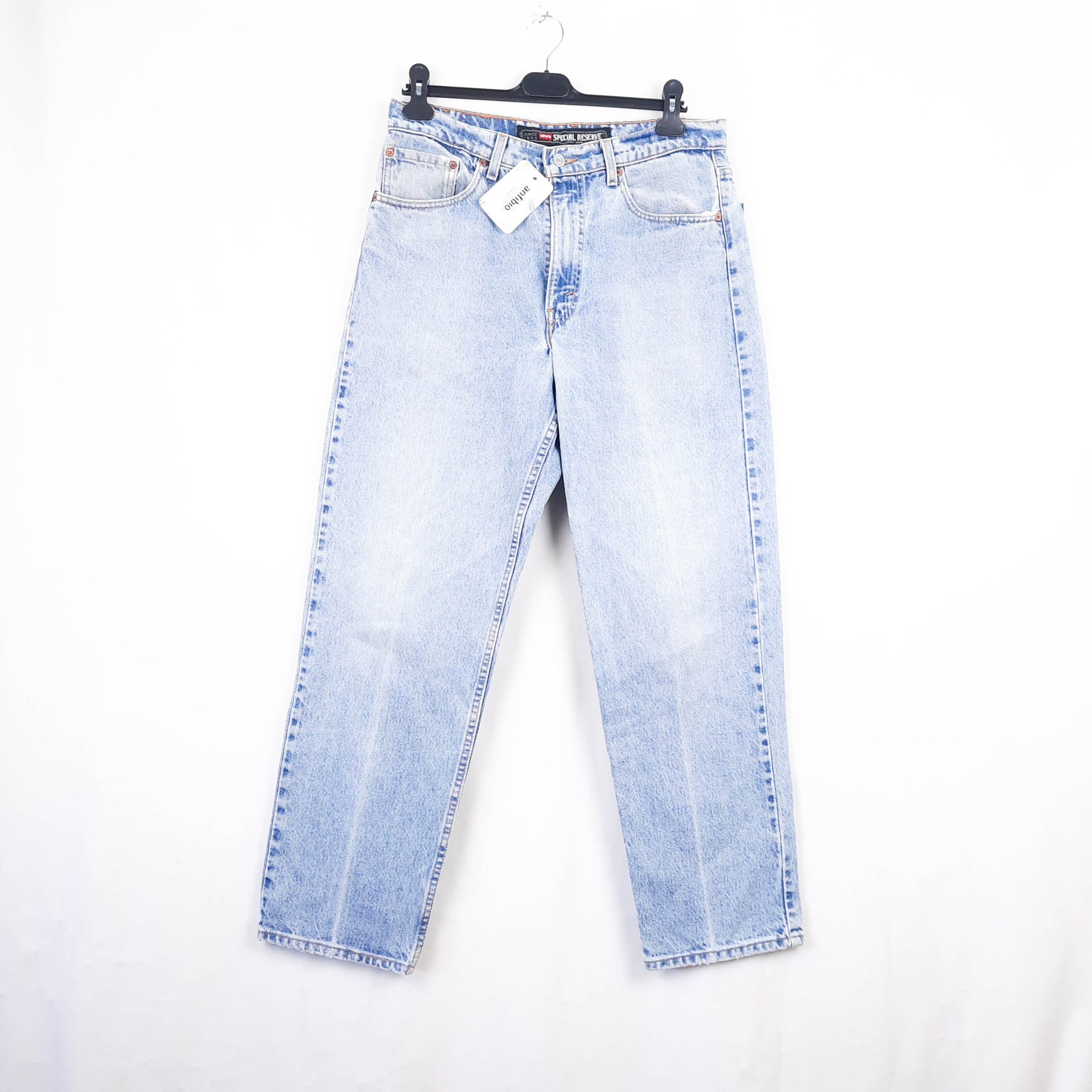 Levi's 505 Vintage Relaxed Fit Special Reserve Talla ESPAÑA 42-44 W34 de Segunda Mano