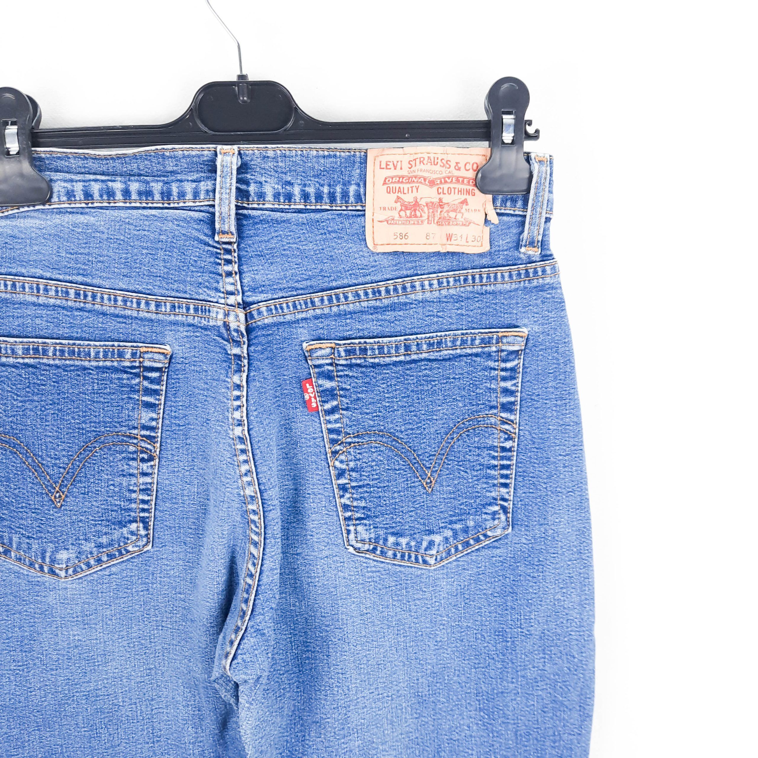 Levi's 586 87 Talla ESPAÑA 38 W31 de Segunda Mano