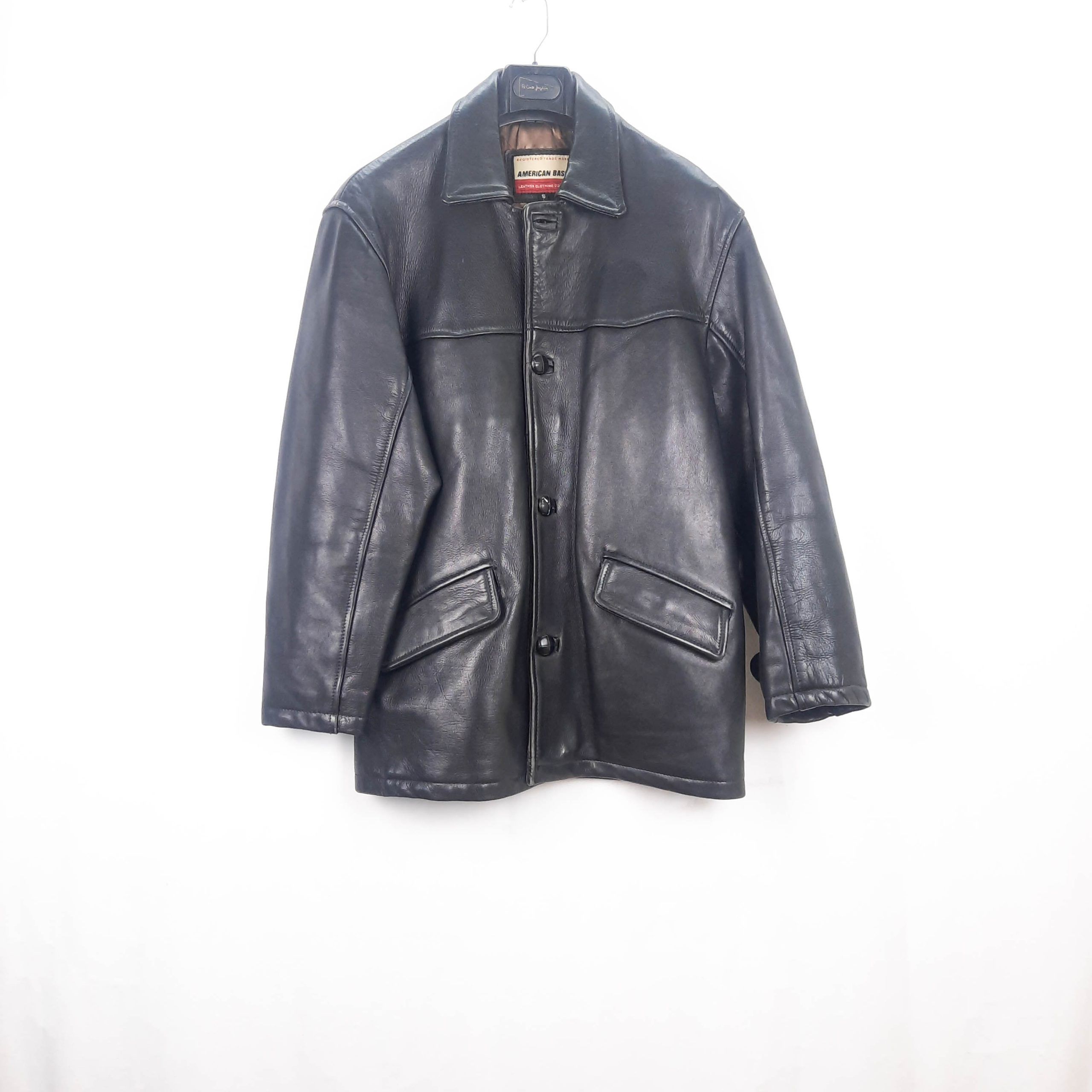 Cazadora 100% piel American Base Talla S
