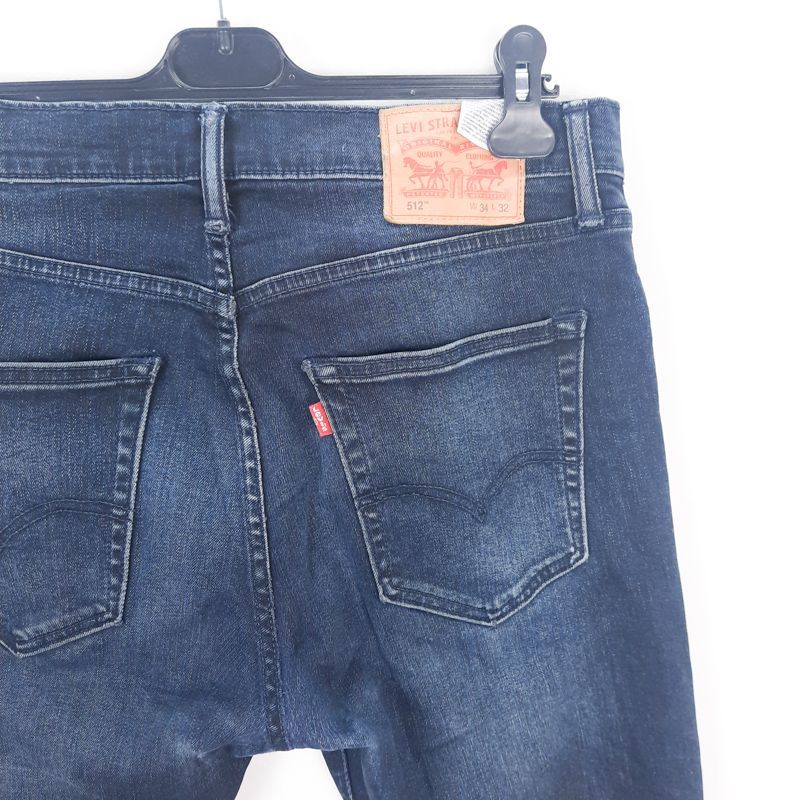 Levi's 512 Talla ESPAÑA 44-46 W34 de Segunda Mano