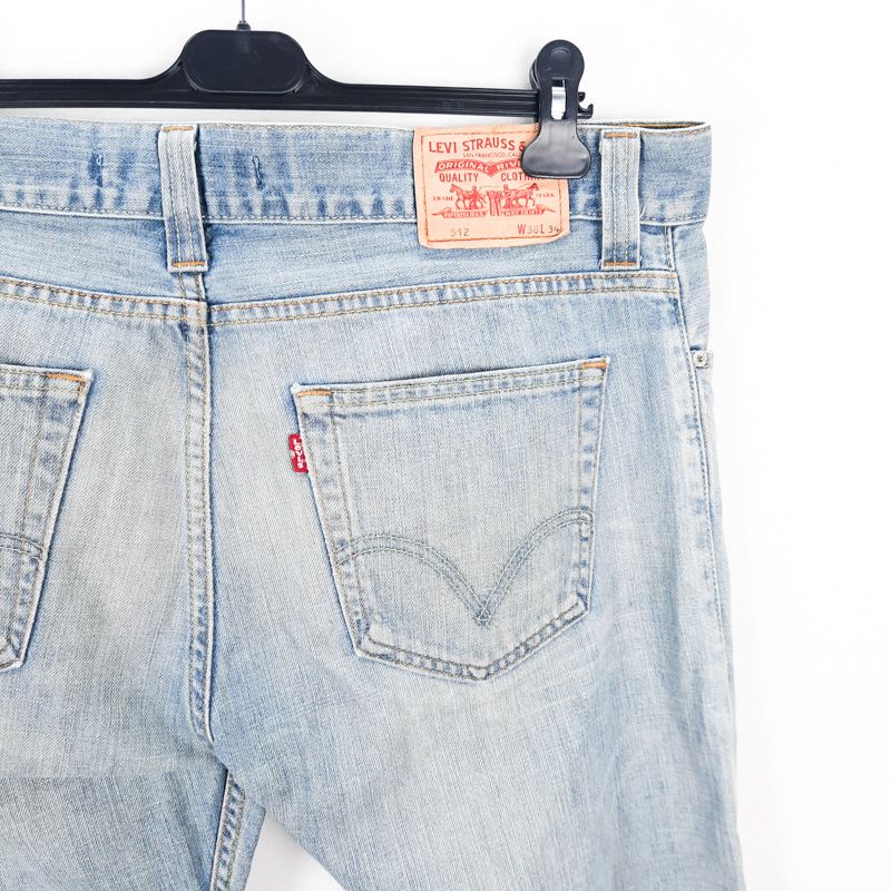 Levi's 512 Bootcut Talla ESPAÑA 48-50 W36 de Segunda Mano