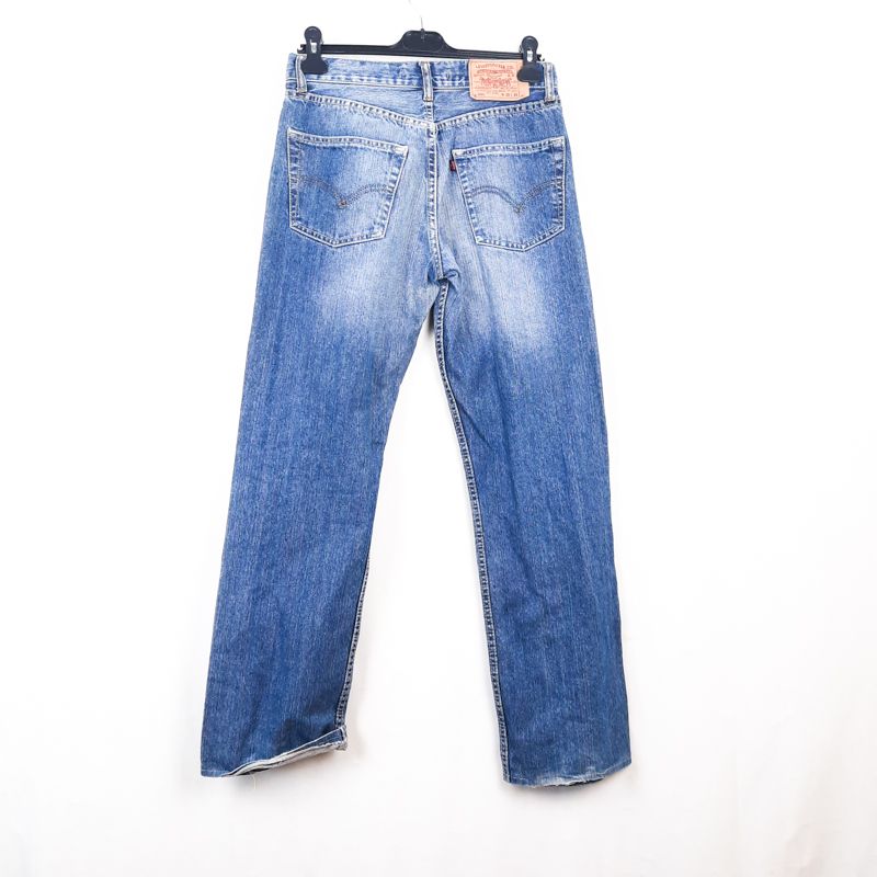 Levi's 501 Eve Aquare Cut Straight Talla ESPAÑA 38-40 W29 de Segunda Mano