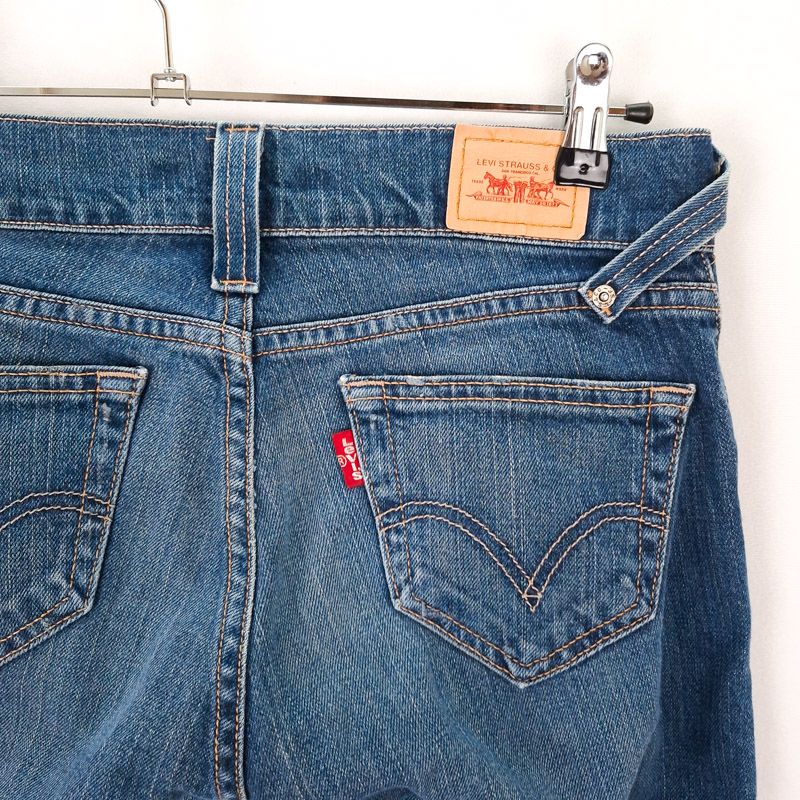 Levi's 504 Slouch Straight Talla ESPAÑA 38-40 de Segunda Mano