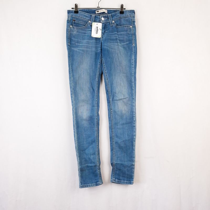 Levi's Demi Curve Low Rise Skinny Talla ESPAÑA 38-40 W27 de Segunda Mano