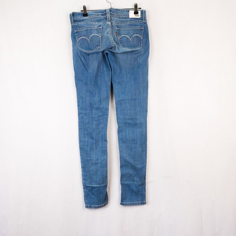Levi's Demi Curve Low Rise Skinny Talla ESPAÑA 38-40 W27 de Segunda Mano