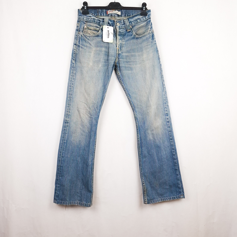 Levi's 512 Bootcut Talla ESPAÑA 40-42 W29 de Segunda Mano