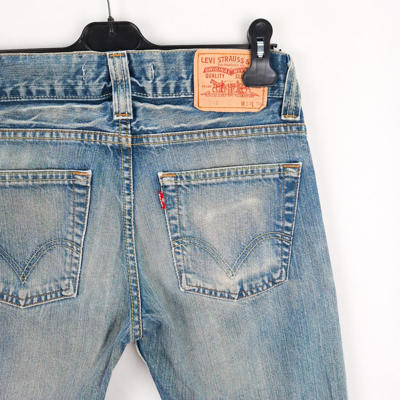 Levi's 512 Bootcut Talla ESPAÑA 40-42 W29 de Segunda Mano