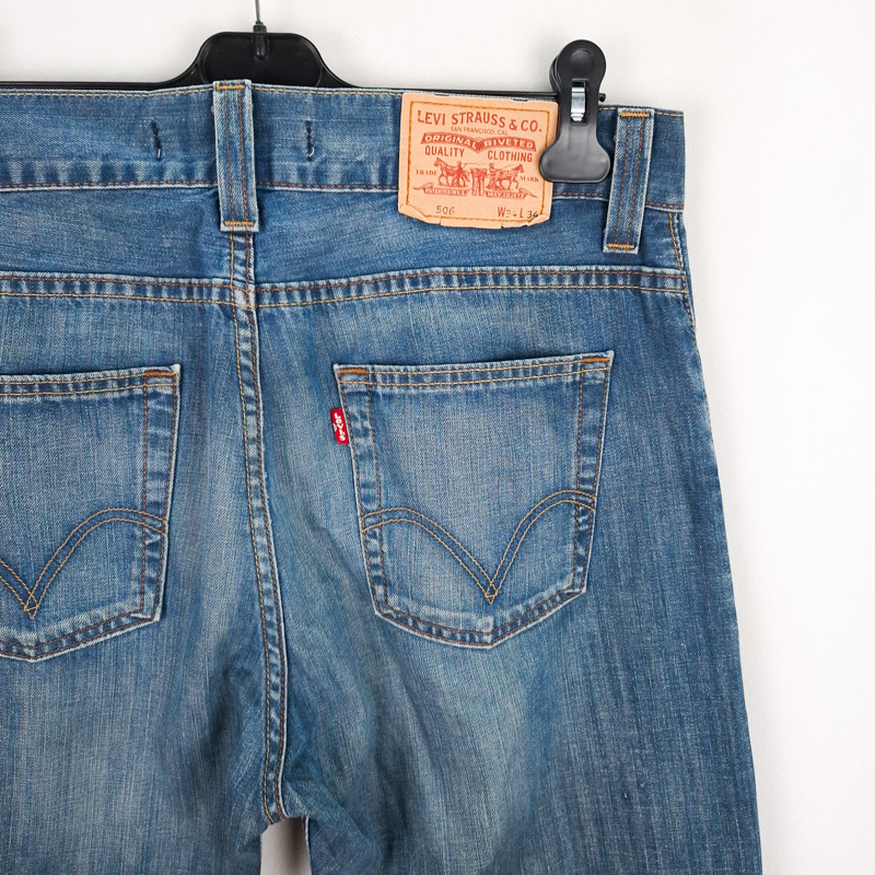 Levi's 506 Standard Talla ESPAÑA 44-46 W34 de Segunda Mano