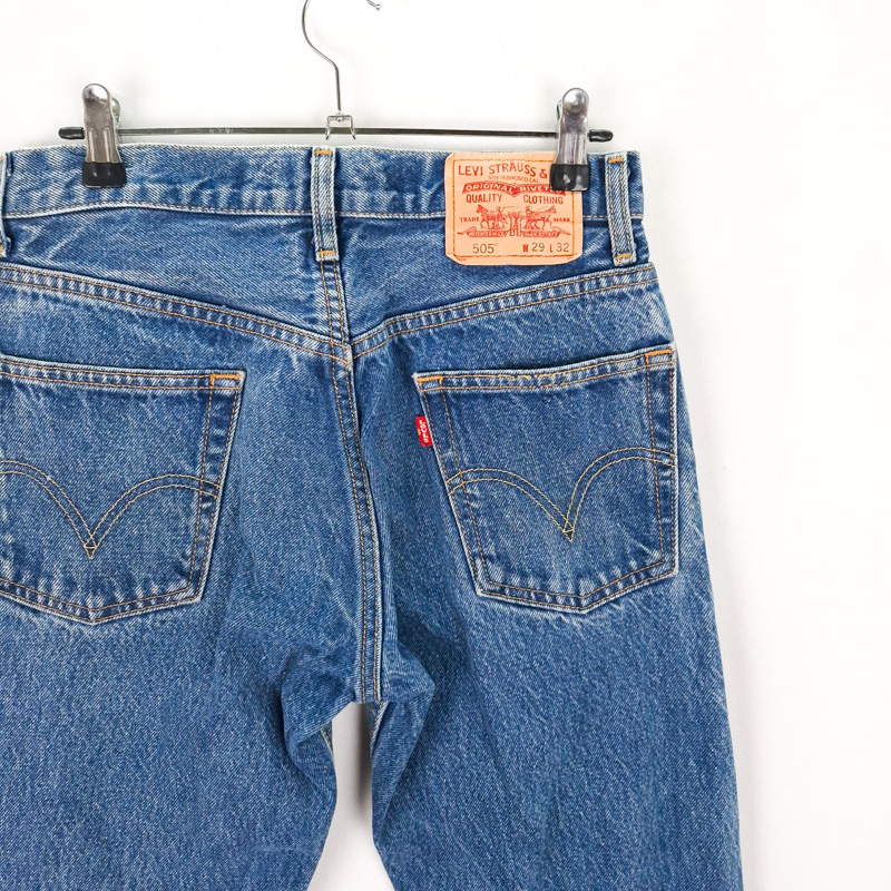 Levi's 505 Regular Fit Talla ESPAÑA 36 W29 de Segunda Mano