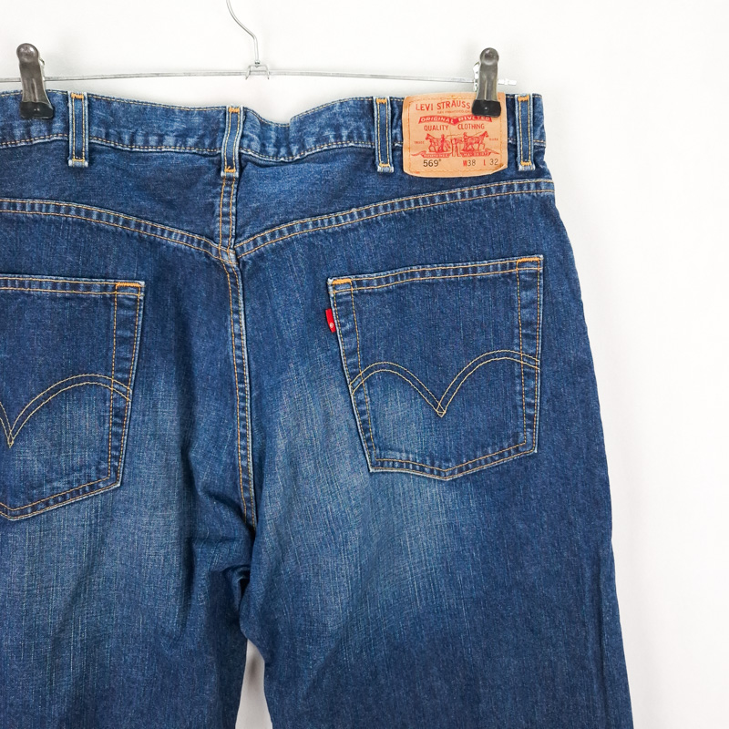 Levi's 569 Loose Straight Talla ESPAÑA 48 W38 de Segunda Mano