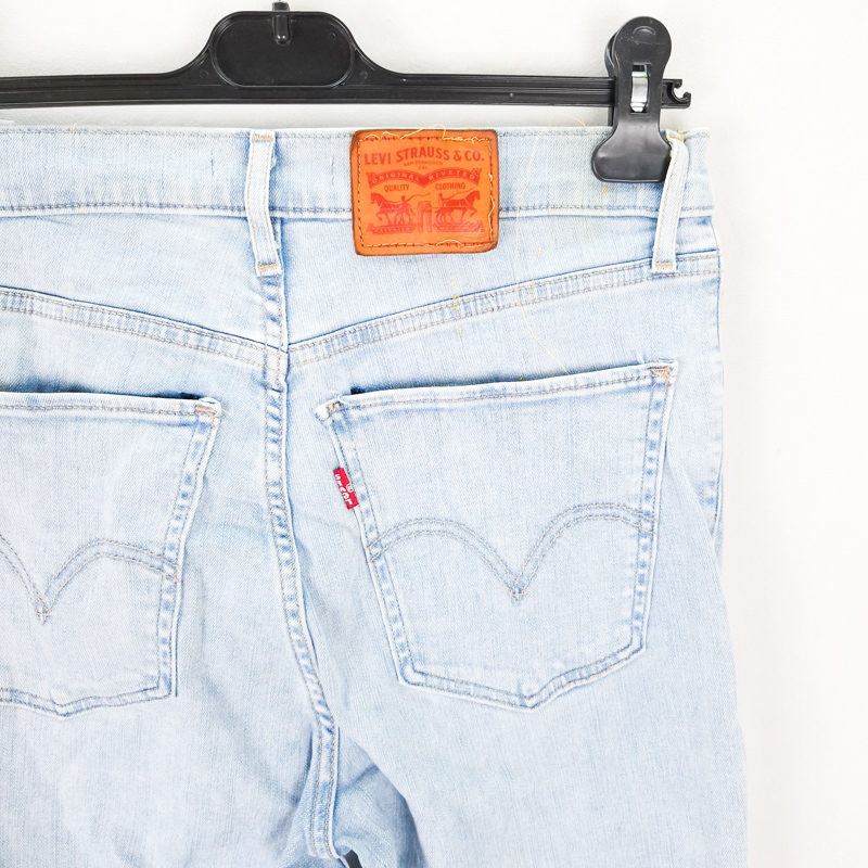 Levi's Mile High Super Skinny Talla ESPAÑA 38-40 W30 de Segunda Mano