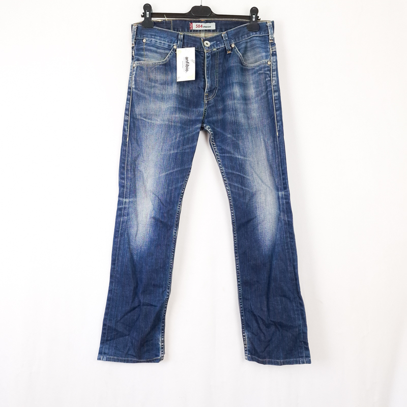 Levi's 504 Straight Talla ESPAÑA 44 W33 de Segunda Mano