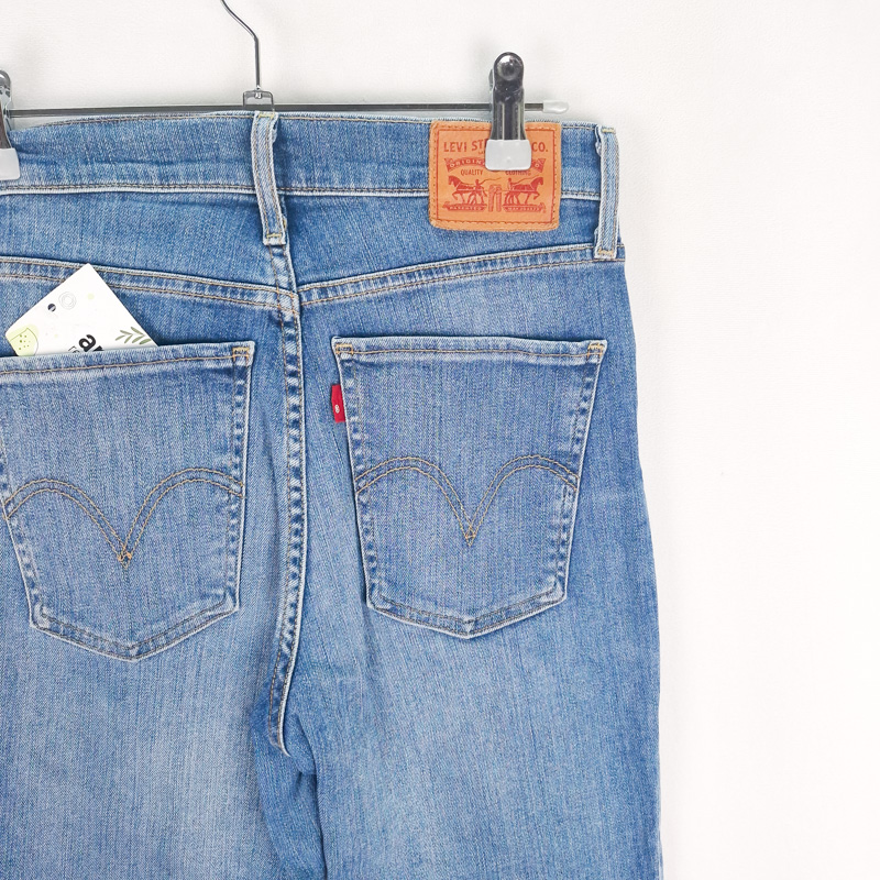 Levi's Italian Denim Mile High Super Skinny Talla ESPAÑA 34 W26 de Segunda Mano