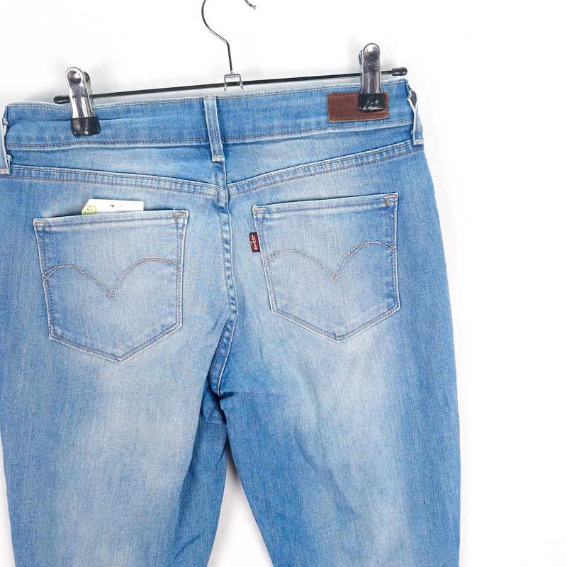 Levi's Bold Curve Mid Rise Skinny Talla ESPAÑA 36 W28 de Segunda Mano