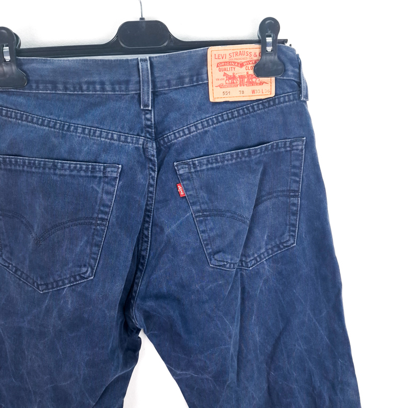 Levi's 551 78 Talla ESPAÑA 40-42 W33 de Segunda Mano