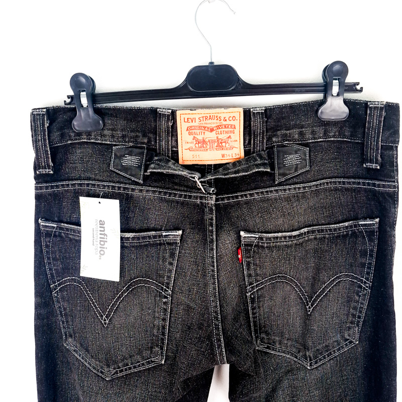 Levi's 511 Slim Edición Especial con trabilla trasera Talla España 44-46 W34 de Segunda Mano