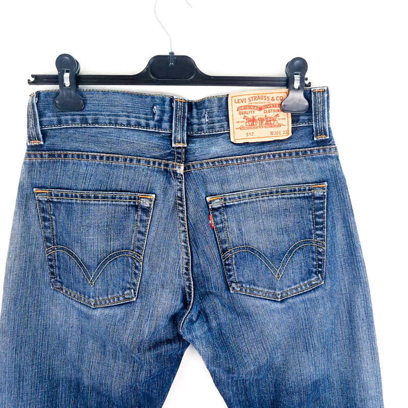 Levi's 512 Bootcut Talla España 40 W30 de Segunda Mano