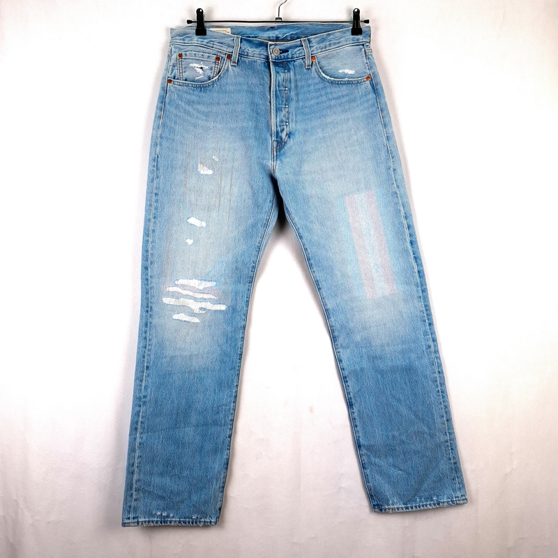 Levi's 501 93 Premium Edición espeial personalizada Talla España 44 W34 de Segunda Mano