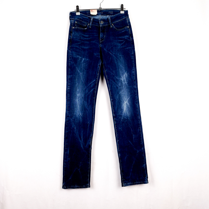 Levi's Demi Curve Modern Rise Straight nuevos Talla España 34-36 W26 de Segunda Mano