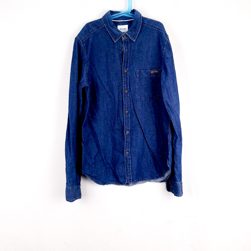 Camisa Mustang Slim Fit Talla S