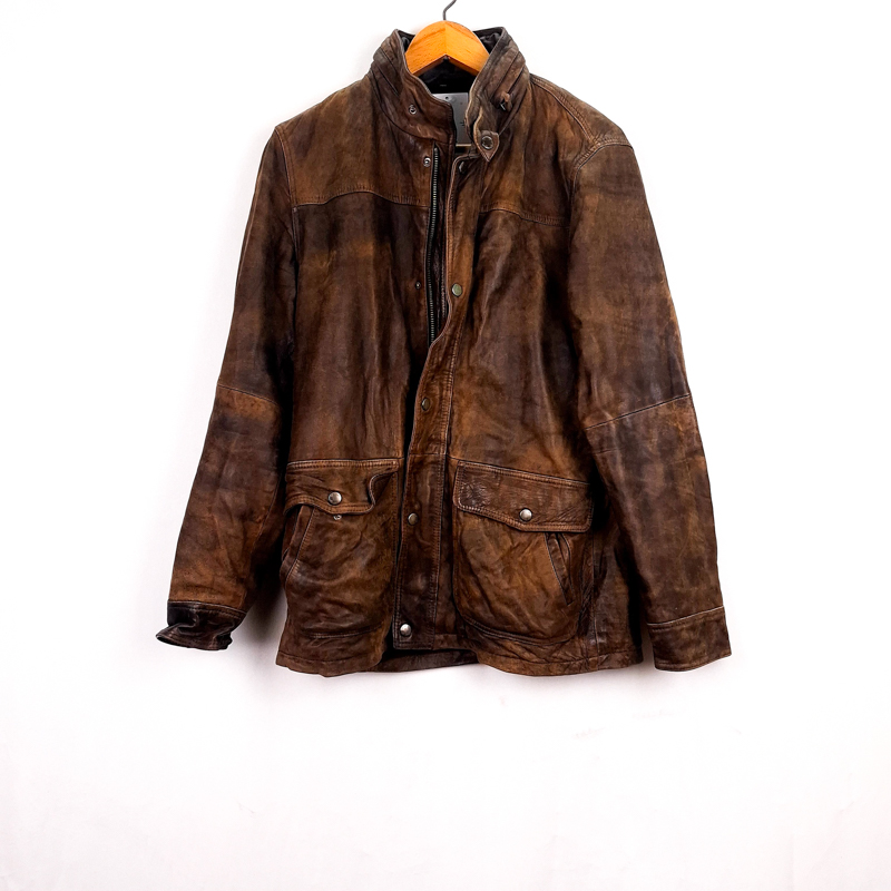 Cazadora 100% piel Cortefiel Talla M