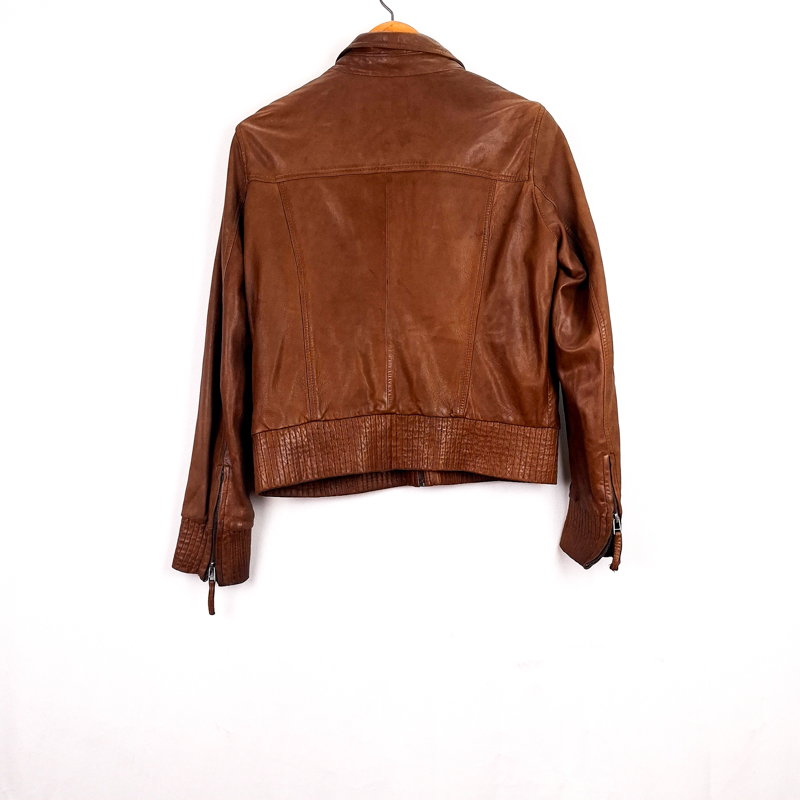 Cazadora 100% piel Massimo Dutti Talla L