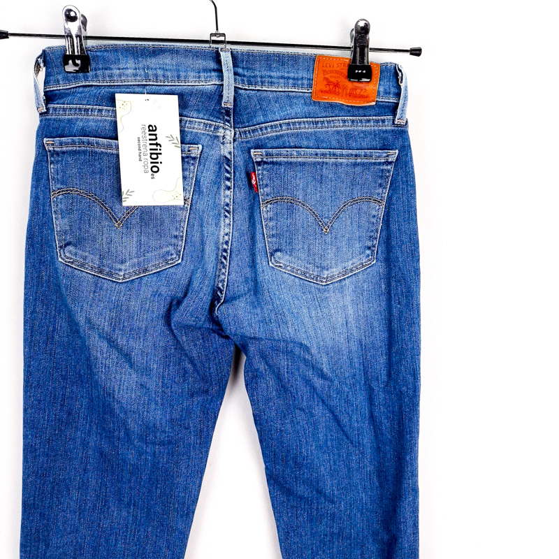 Levi's 710 Super Skinny Talla España 34-36 W26 de Segunda Mano