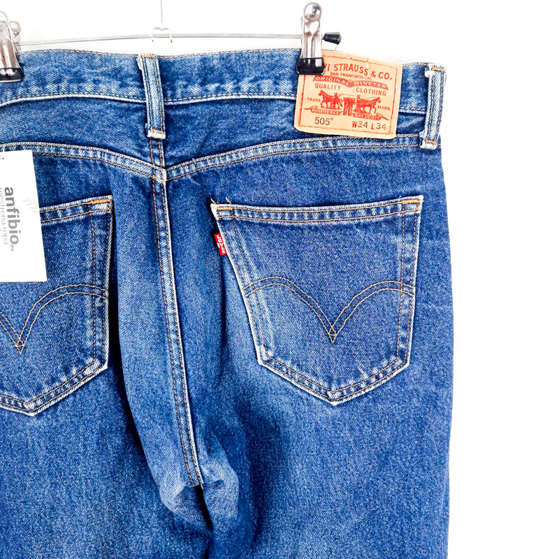 Levi's 505 Straight Fit Talla España 46 W34 de Segunda Mano