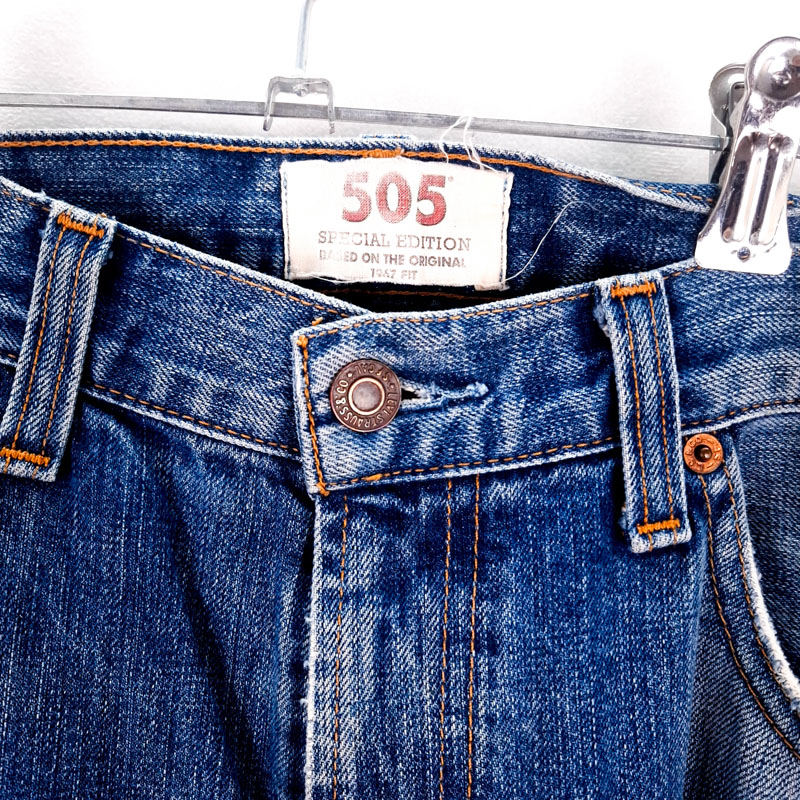 Levi's 505 Special Edition Based on the Original 1967 Fit Talla España 44 W32 de Segunda Mano